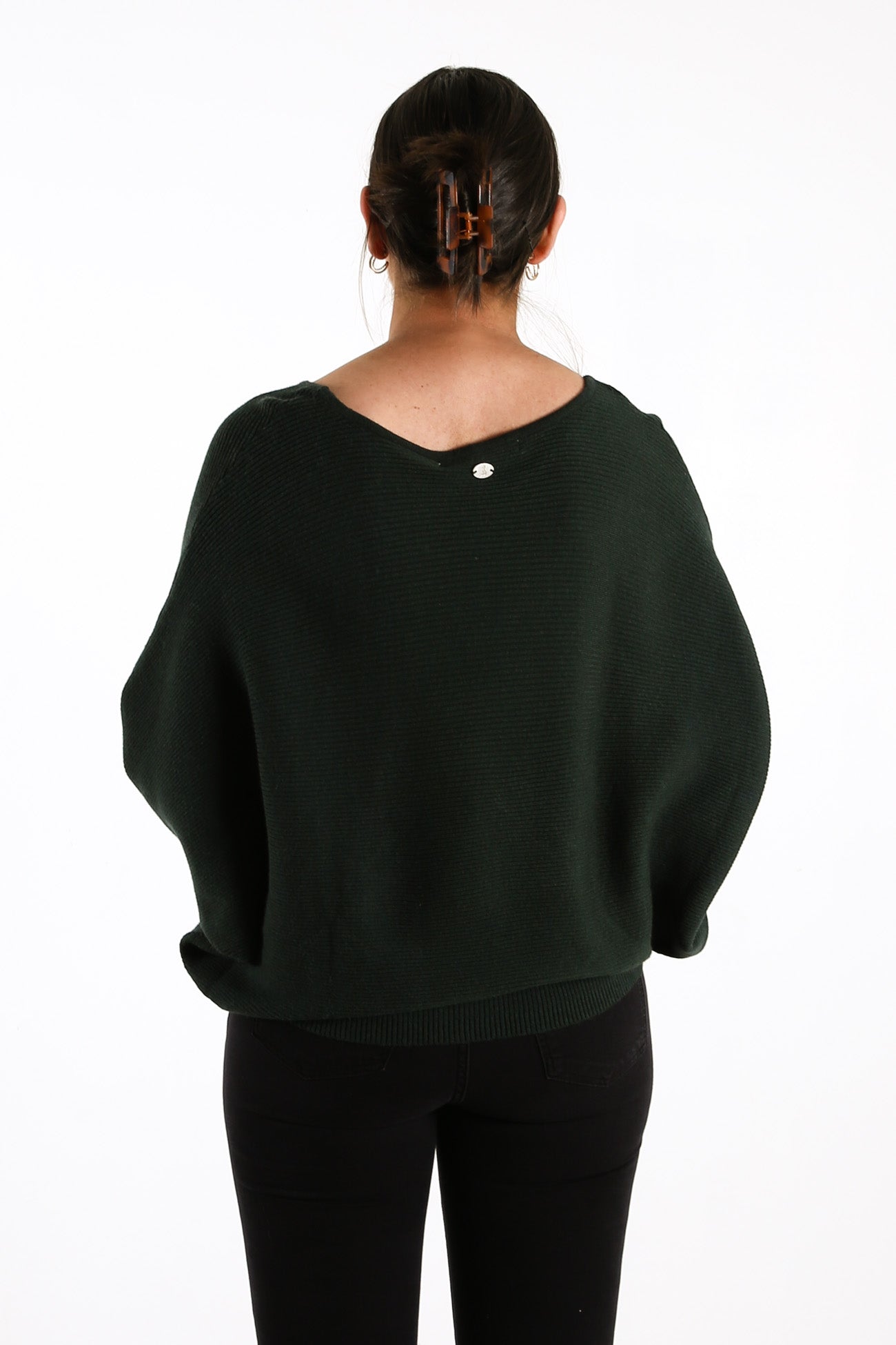 Alinta Knit Jumper Forest Green