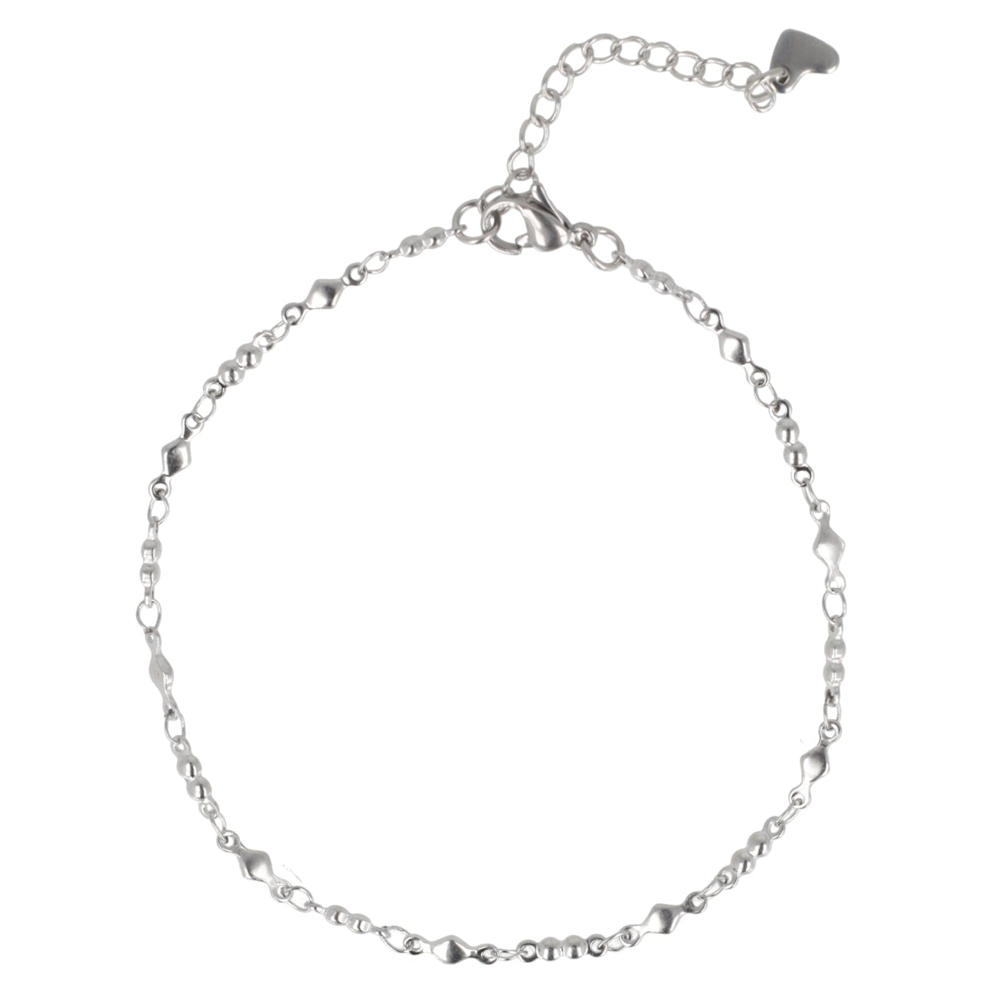 Beaded Diamond Anklet