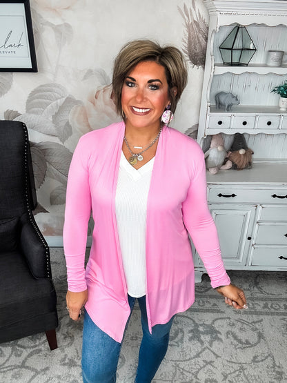 Love Never Fades Cardigan - Pink