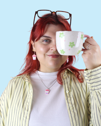 All I Need Is Coffee And Books Necklace