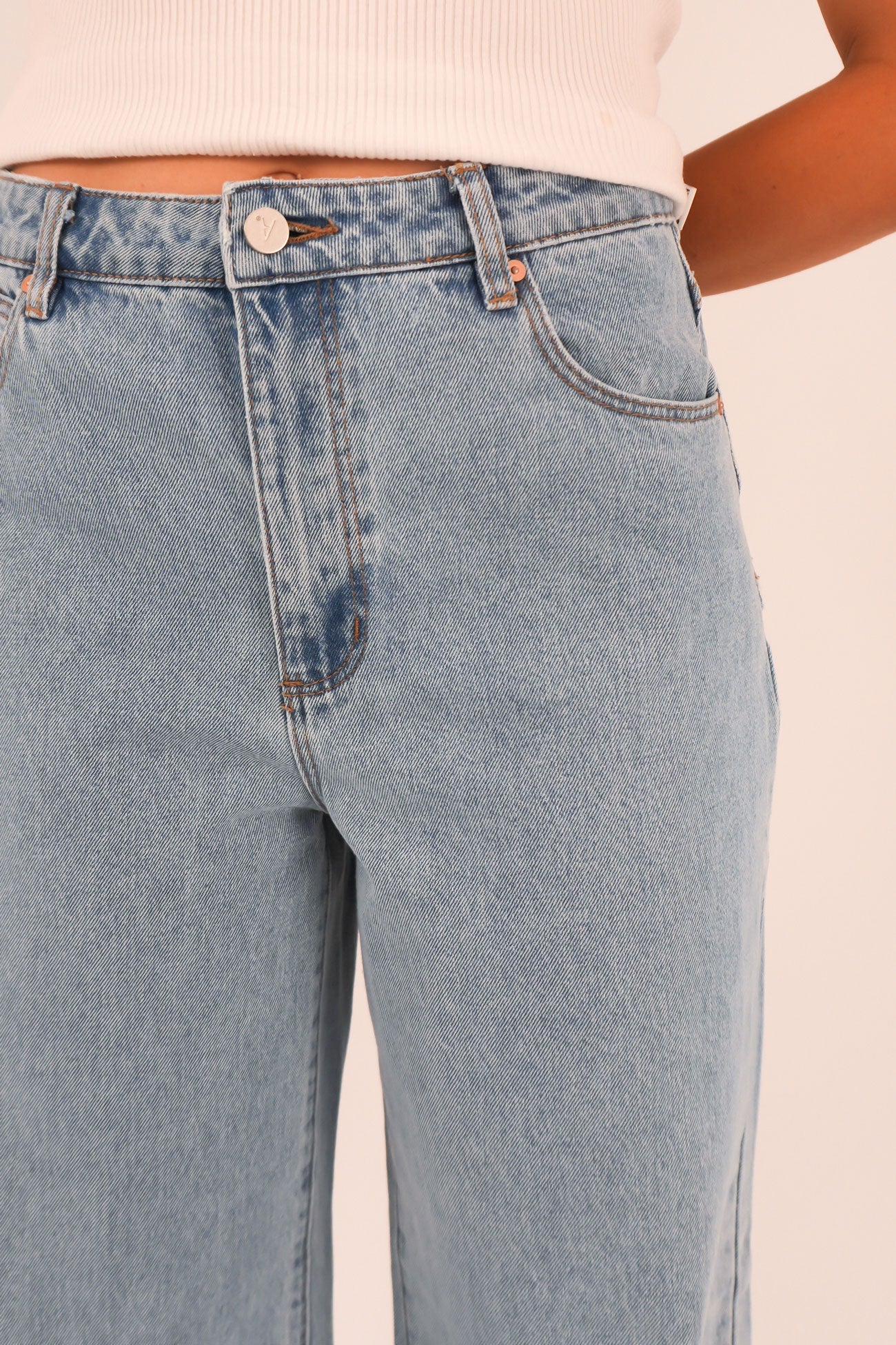 A 94 High & Super Wide Jean Loretta