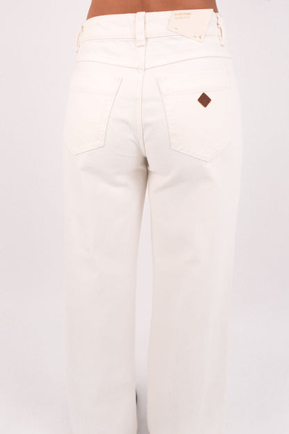 A 95 Mid Baggy Jean White Gold