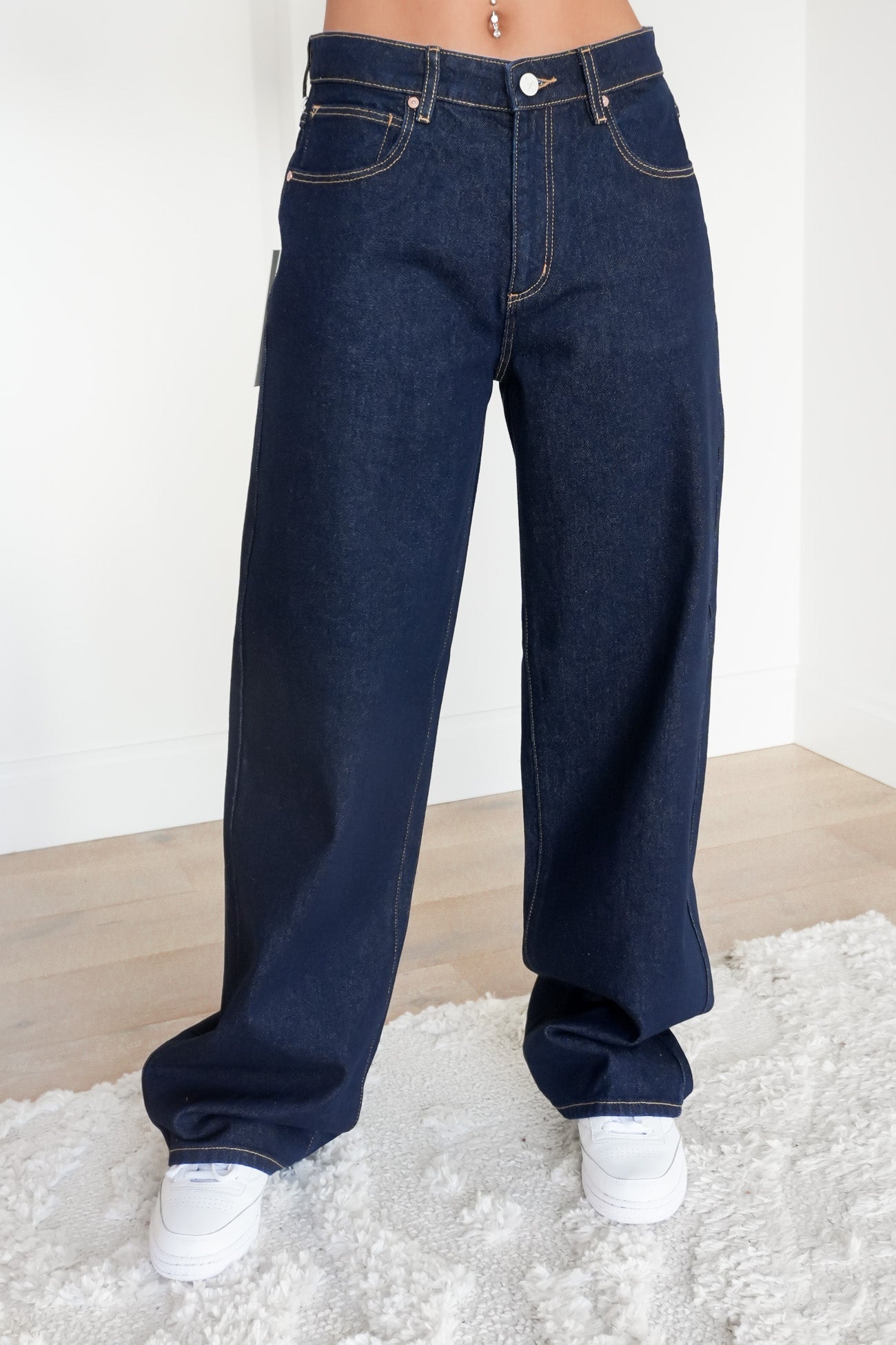 A 95 Mid Baggy Jean Rinse Recycled