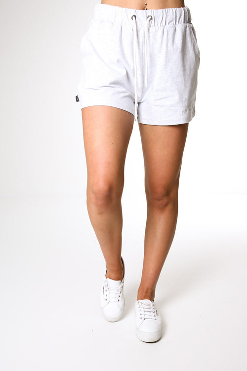 All About Eve Washed Short Snow Marle