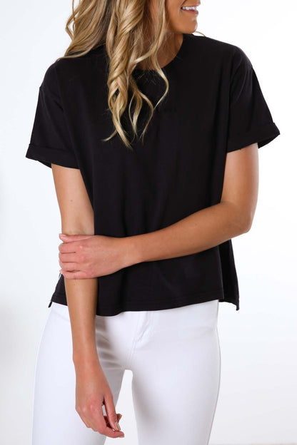 AAE Washed Tee Washed Black