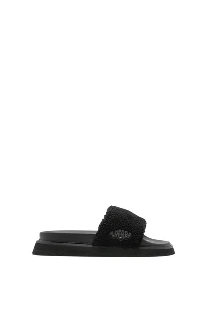 1918 Slide Platform Faux-Fur