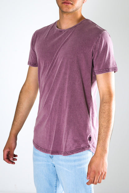 Acid Tail Tee Burgundy
