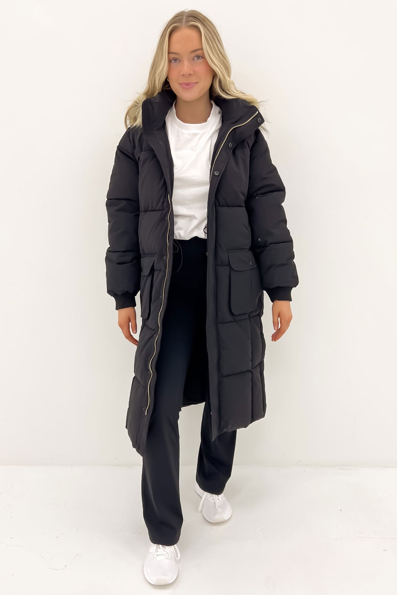 Active Fur Longline Puffer