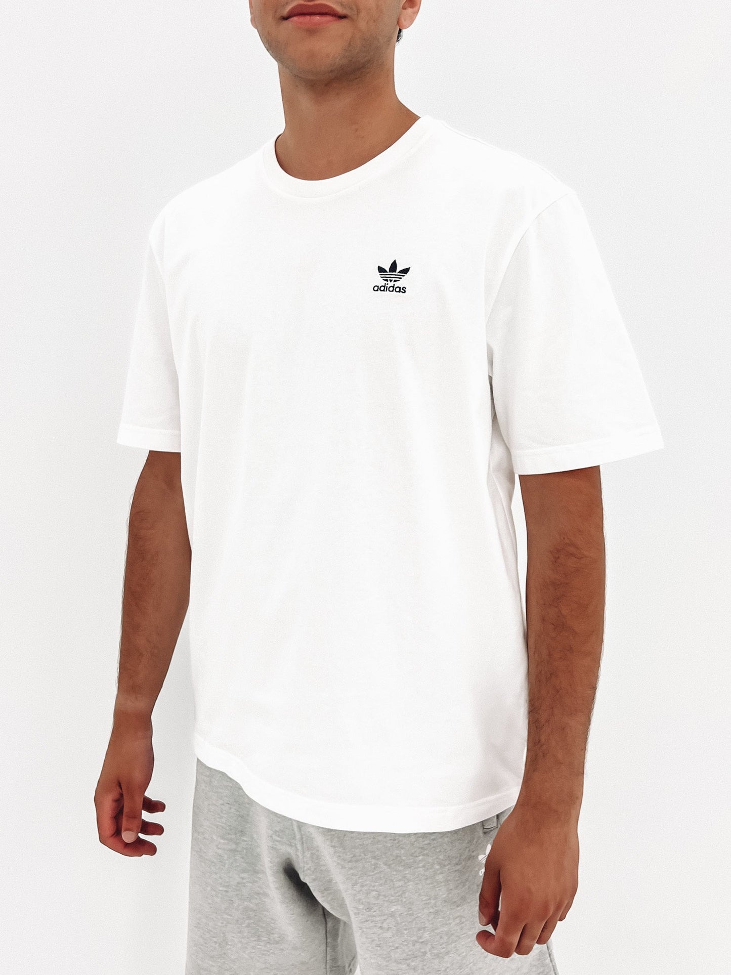 Adicolor Classics Back And Front Trefoil Boxy Tee White