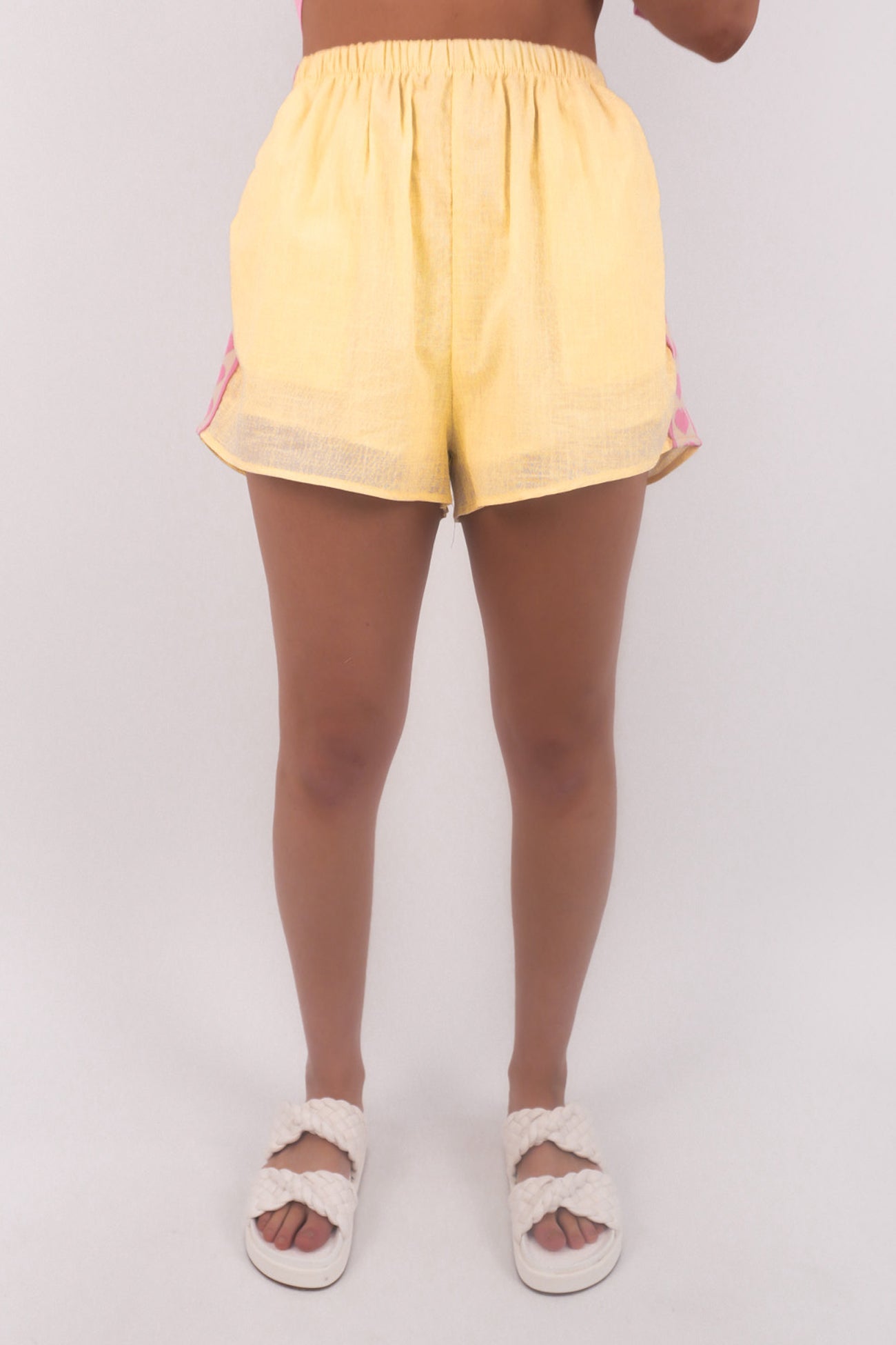 Alanna Set Pink Yellow