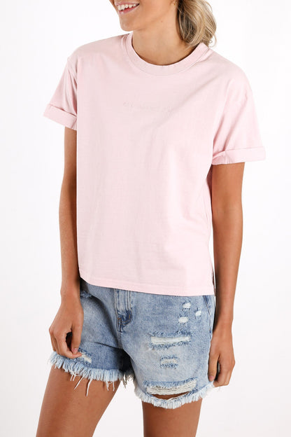 All About Eve Washed Tee Musk