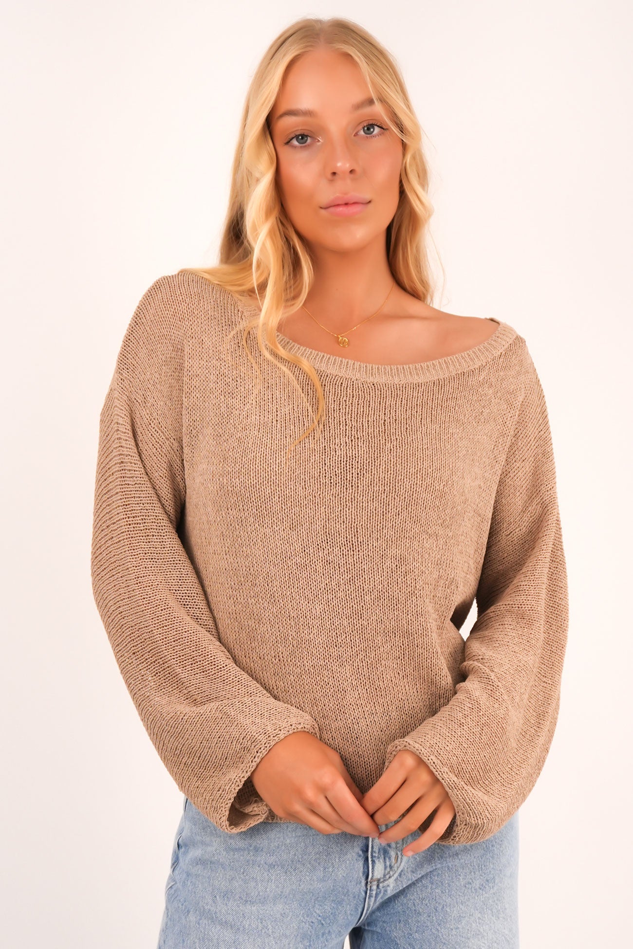 Amanda Knit Mocha