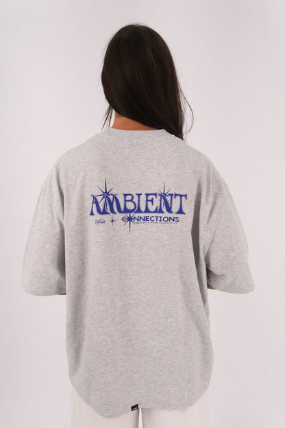 Ambient Connection Oversized Tee Snow Marle