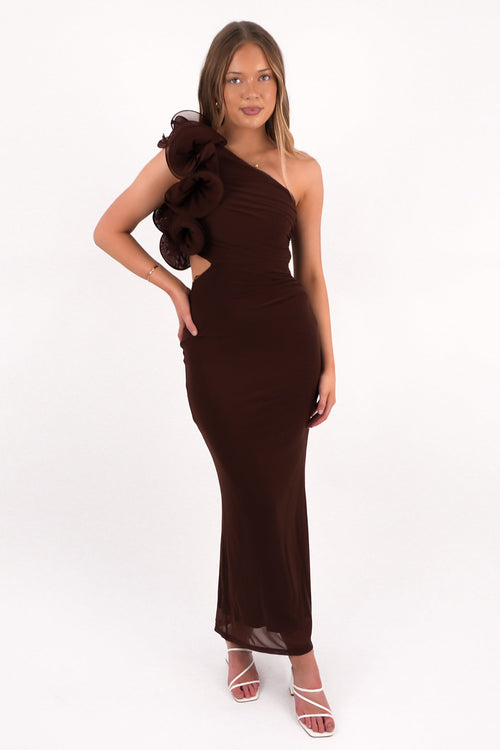 Anderson Maxi Dress Brown