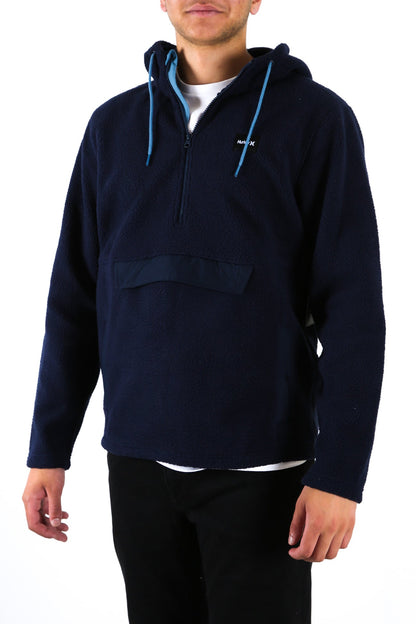 Anorak Sherpa Fleece Obsidian