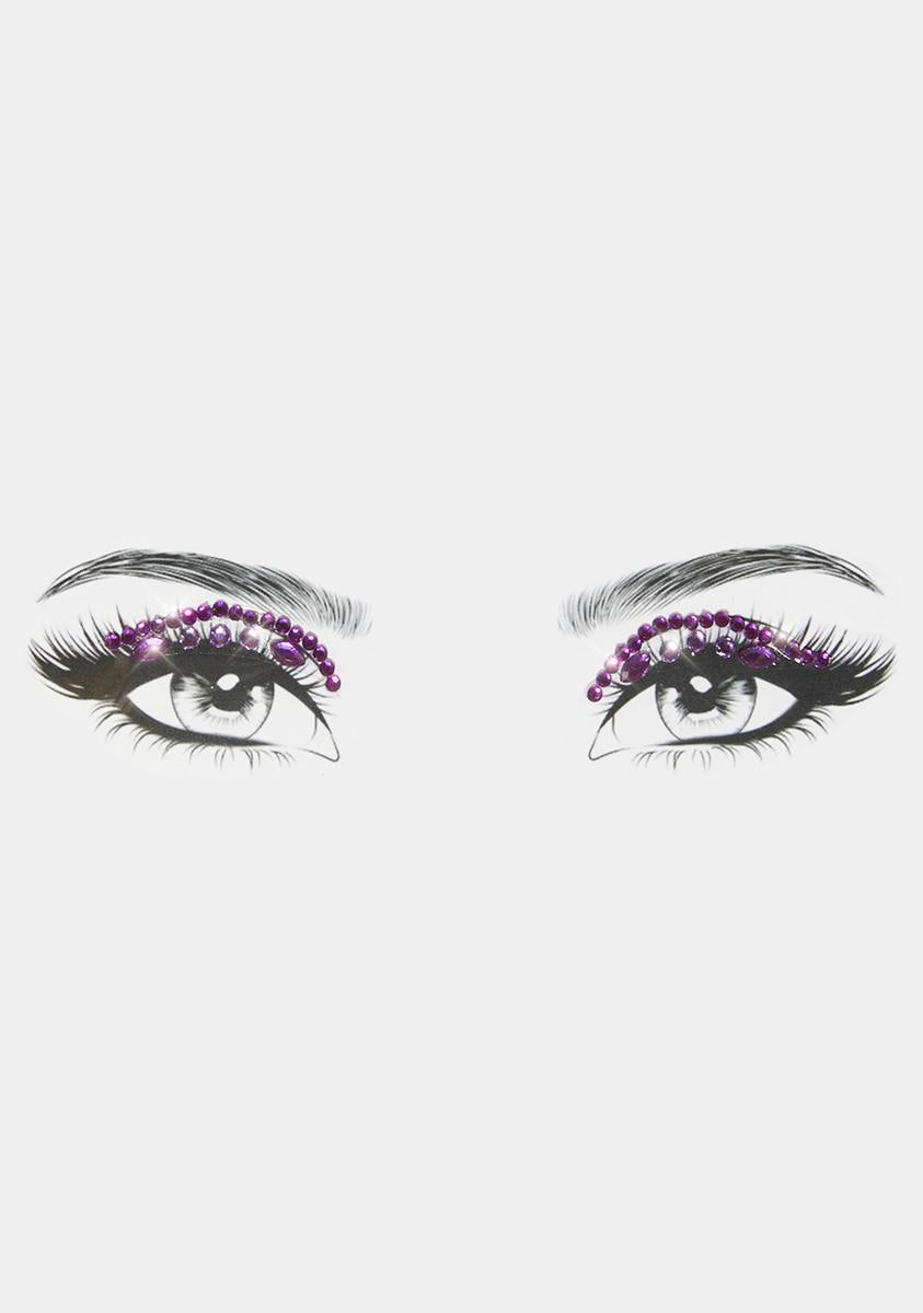 Amethyst Aura Purple Eye Gems