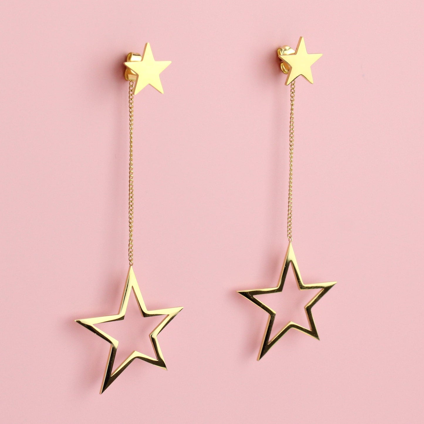 All The Stars Stud Earrings (Gold Plated)