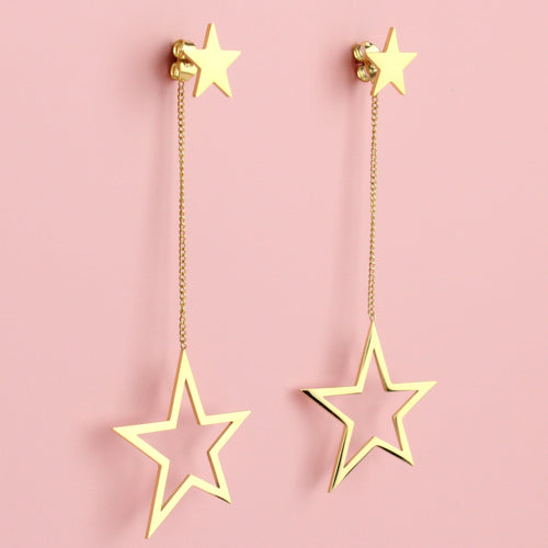 All The Stars Stud Earrings (Gold Plated)