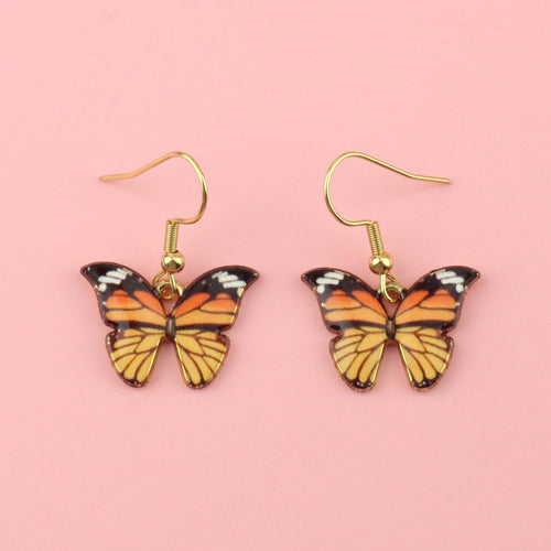 Autumnal Butterfly Earrings