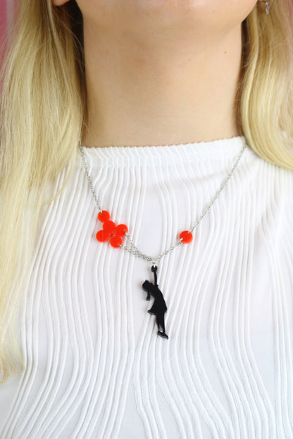 Balloon Girl Necklace