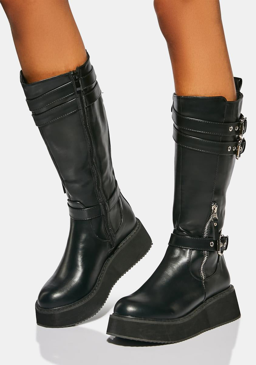 Apex Buckle Boots