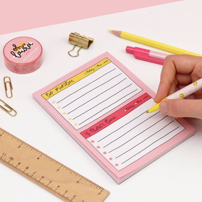 A6 Notepad - Top Priorities