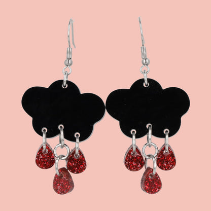 Acid Blood Earrings