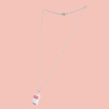 All I Need Is Coffee And Books Necklace