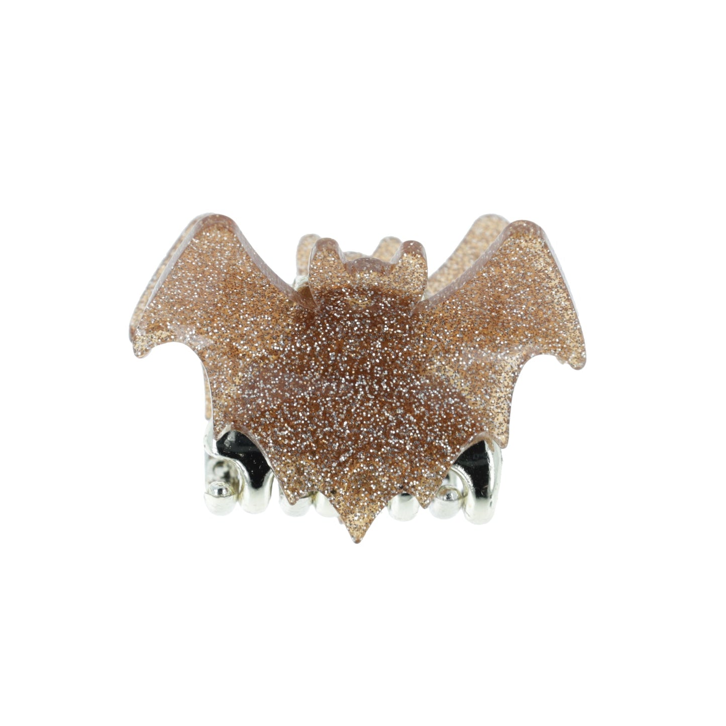 Baby Glitter Bat Claw Clip - Gold