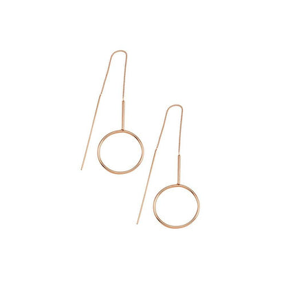 Aggy Earrings Rose Gold