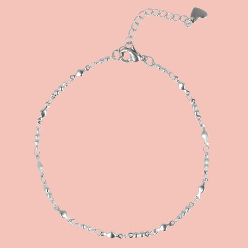 Beaded Diamond Anklet