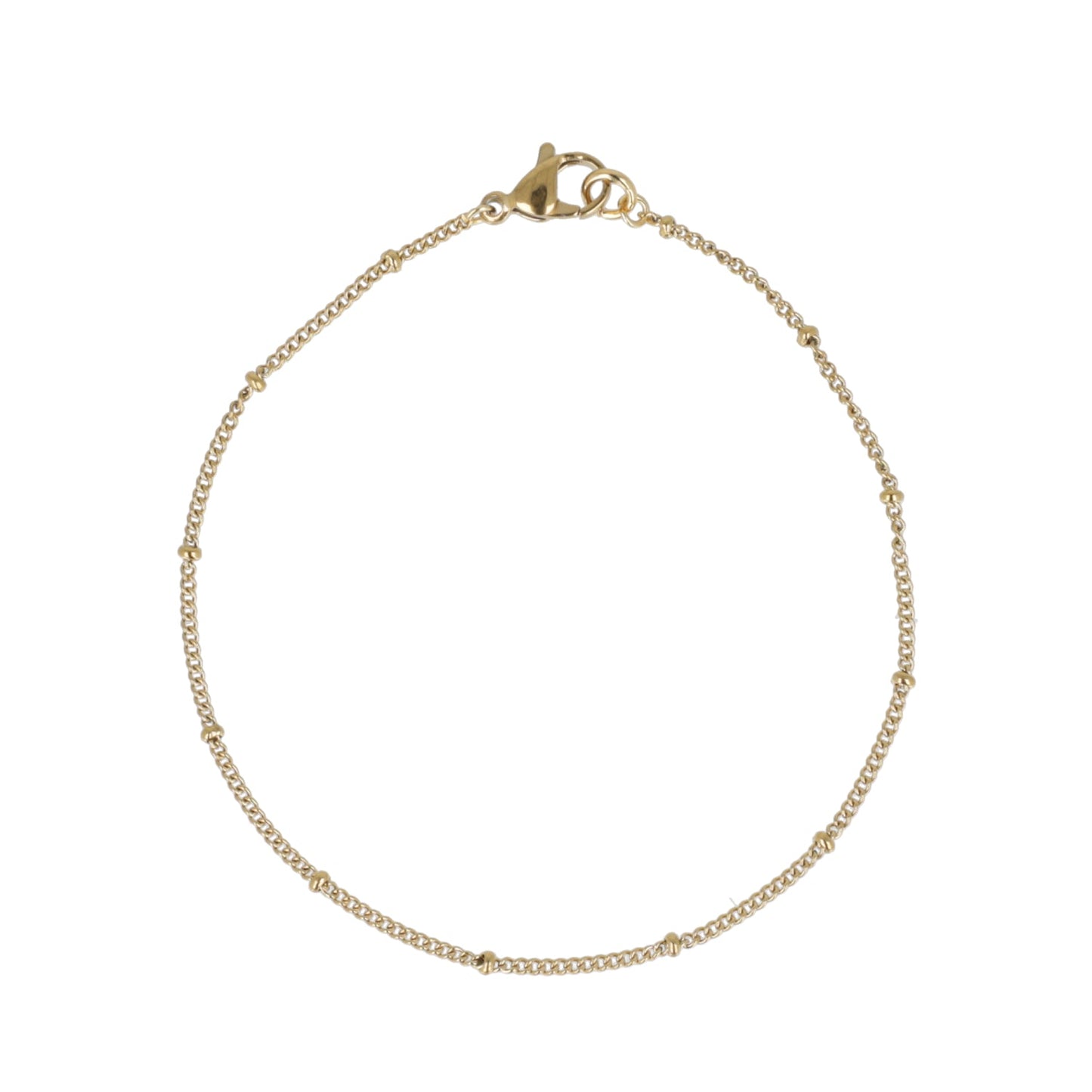 Beaded Bracelet (Gold Plated)