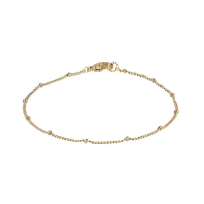 Beaded Bracelet (Gold Plated)