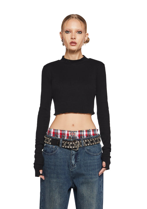 Antisocial Anarchy Thermal Top