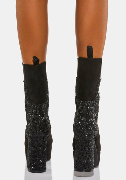 Apparent Lies Platform Boots