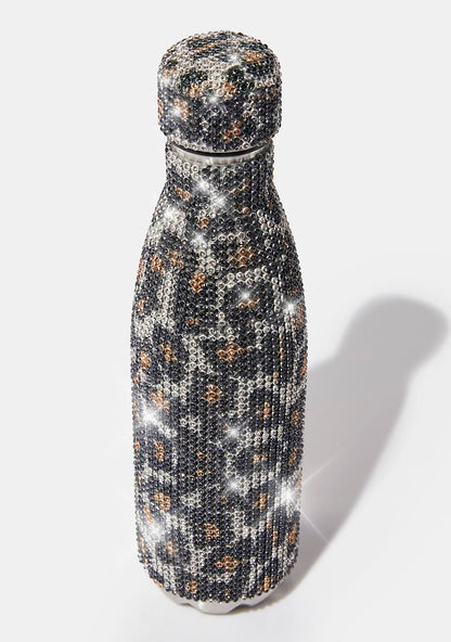 Animal Magnetism Rhinestone Water Bottle